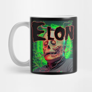 Elon Musk Dark Art Deathcore Aesthetic Mug